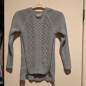 Cable knit sweater